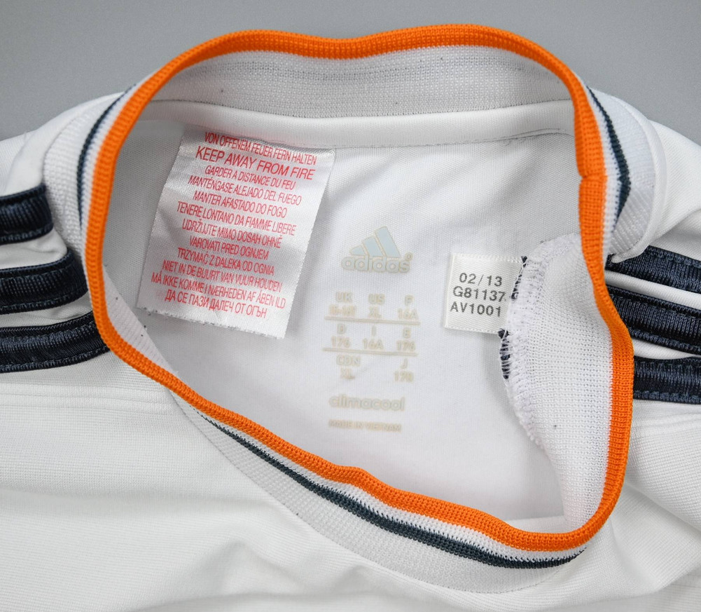 2013-14 REAL MADRID SHIRT XL. BOYS