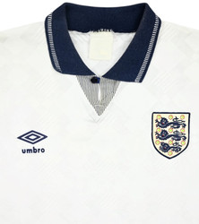 1990-92 ENGLAND KOSZULKA XL