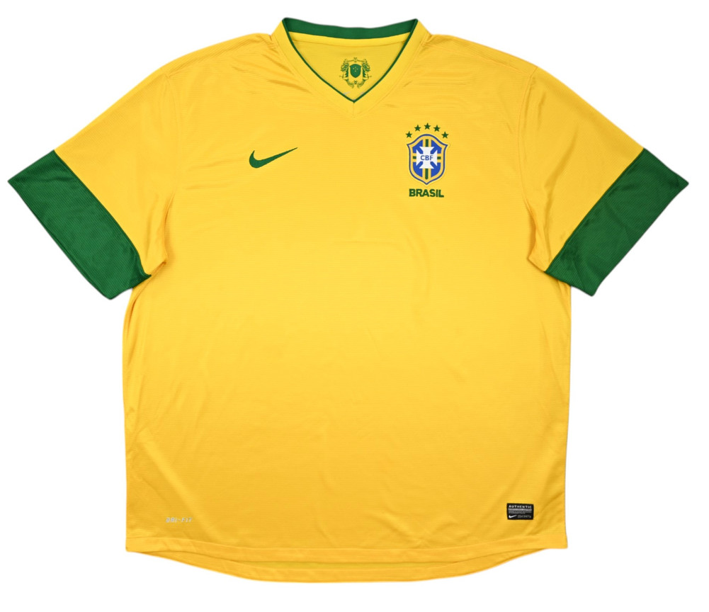 2012-13 BRAZIL SHIRT XXL