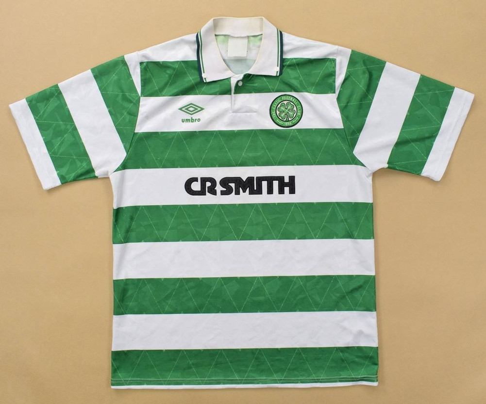 1989-91 CELTIC GLASGOW KOSZULKA S