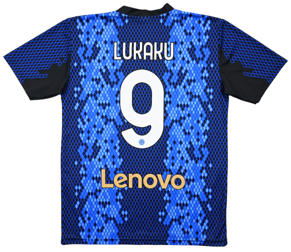 2021-22 INTER MILAN *LUKAKU* SHIRT L. BOYS