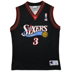PHILADELPHIA SIXERS *IVERSON* NBA SHIRT XL. BOYS