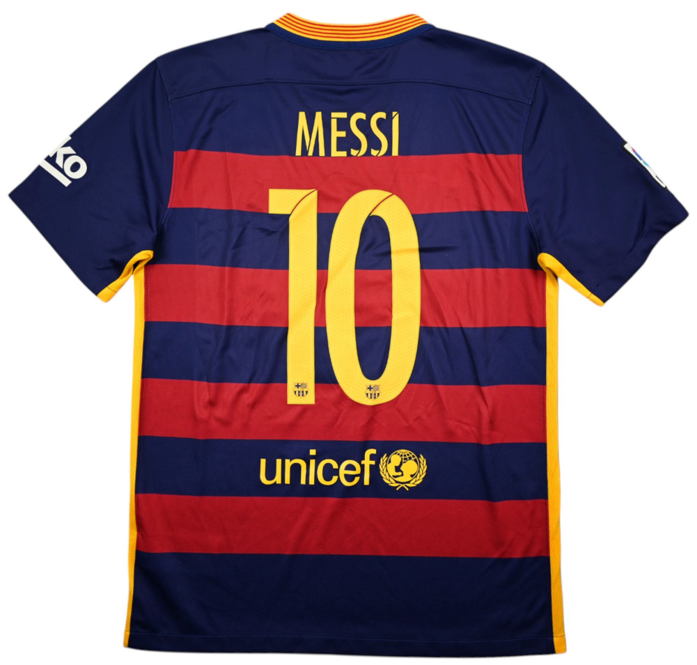 2015-16 BARCELONA *MESSI* SHIRT M