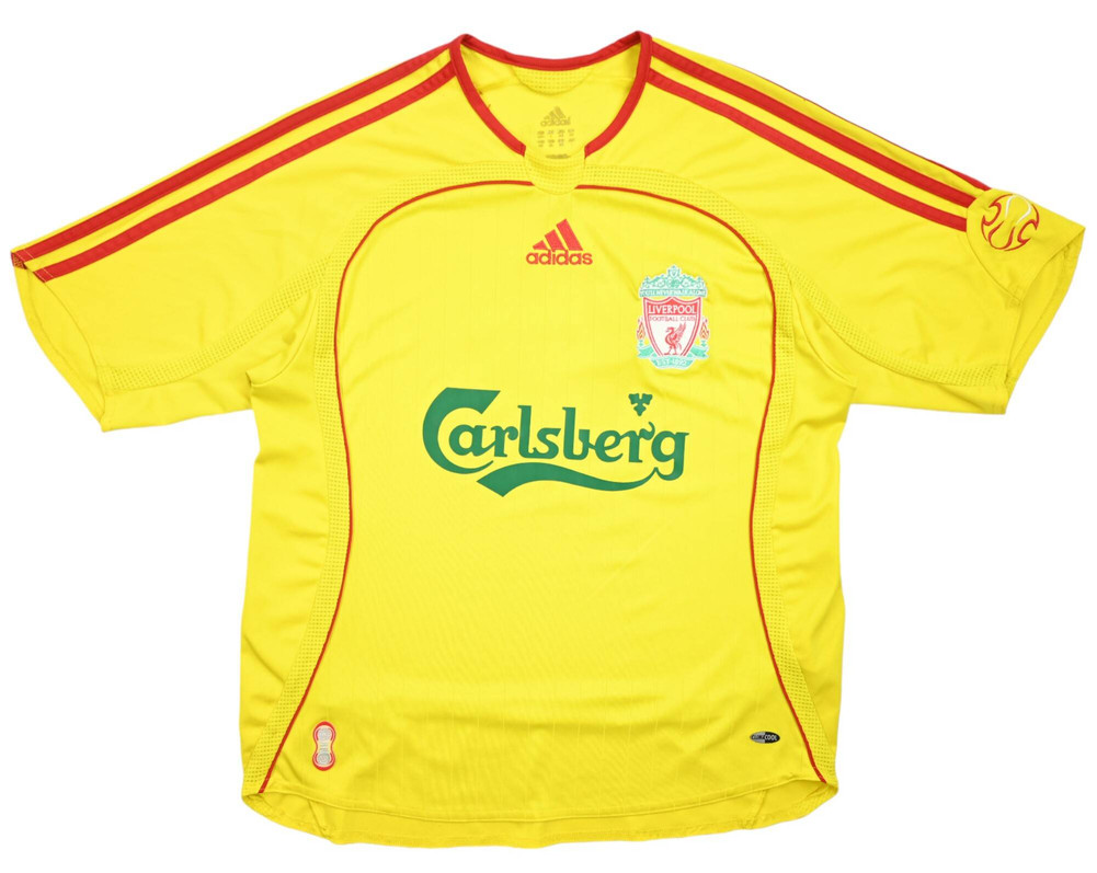 2006-07 LIVERPOOL *BELLAMY* SHIRT L. BOYS