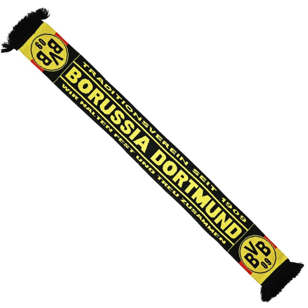 BORUSSIA DORTMUND TRADITIONSVEREIN SEIT 1909 SCARF