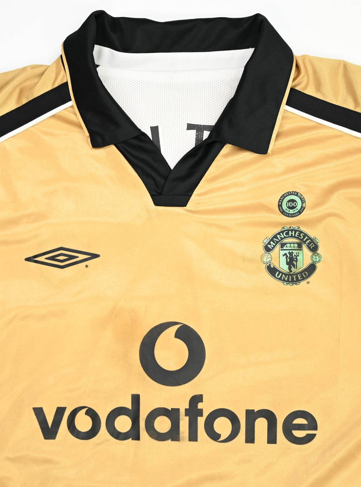 2001-02 MANCHESTER UNITED SHIRT XL