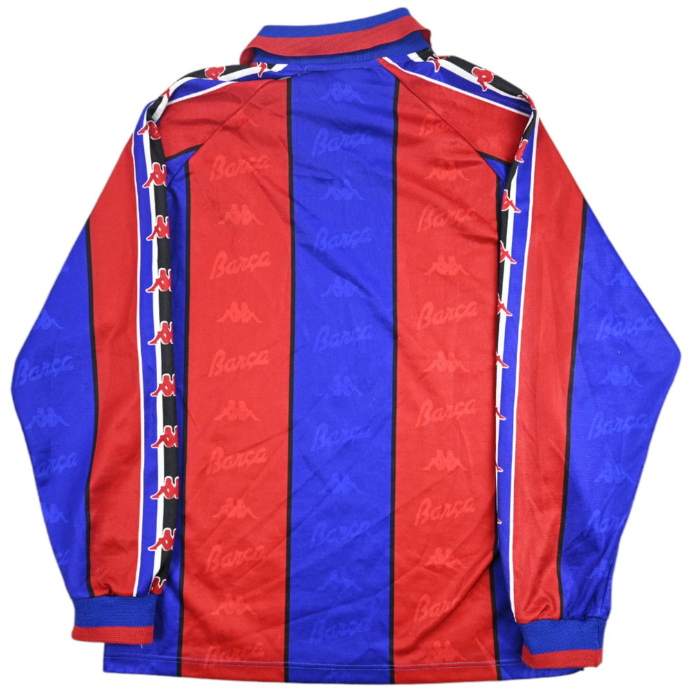 1995-97 BARCELONA LONGSLEEVE KOSZULKA S