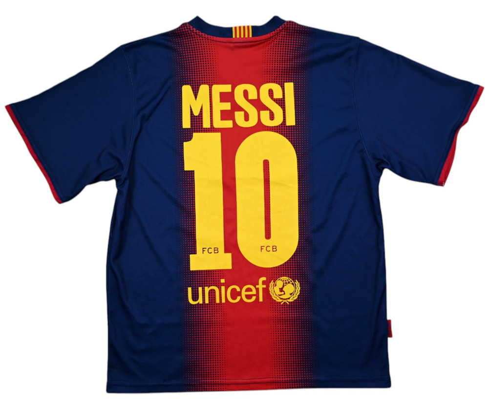 2012-13 FC BARCELONA *MESSI* SHIRT S