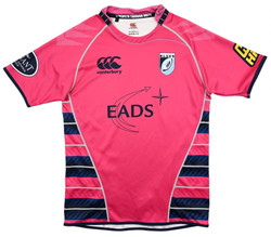 CARDIFF BLUES RUGBY SHIRT L