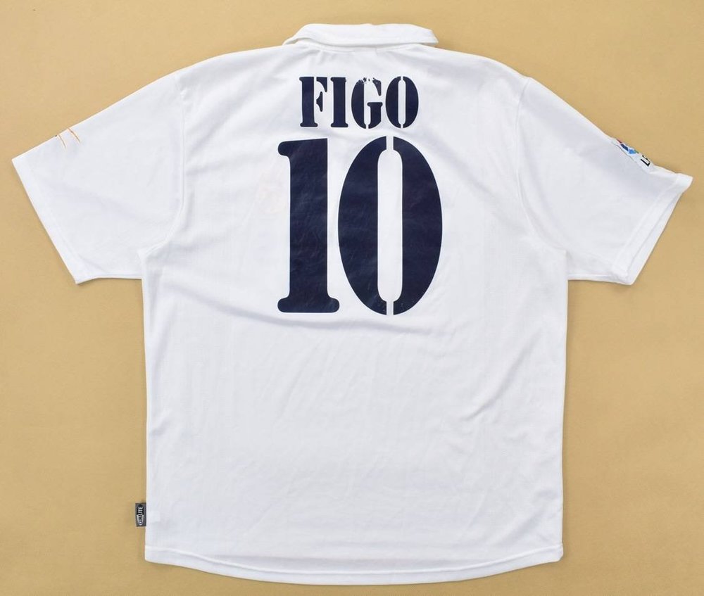 2002-03 REAL MADRID *FIGO* SHIRT L