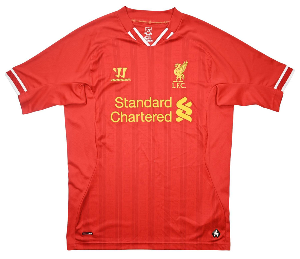 2013-14 LIVERPOOL *GERRARD* SHIRT M