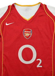 2004-05 ARSENAL LONDON SHIRT M
