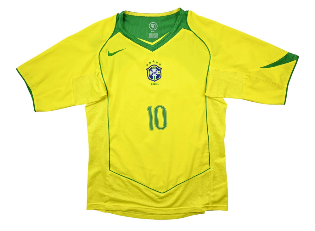2004-06 BRAZIL *RONALDINHO* SHIRT S