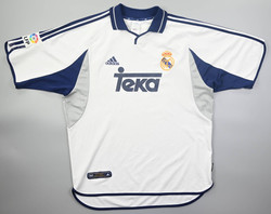 2000-01 REAL MADRID SHIRT L