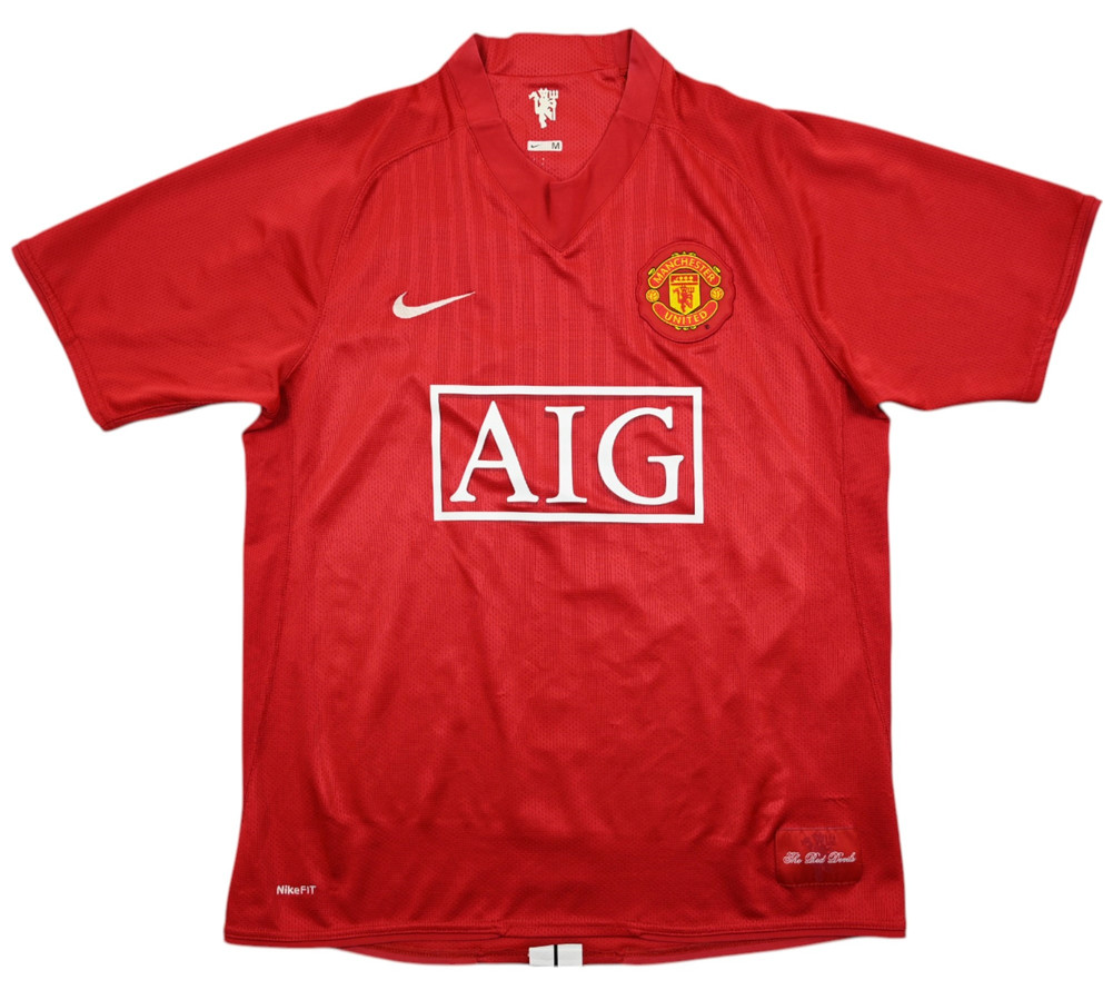 2007-09 MANCHESTER UNITED *RONALDO* SHIRT M