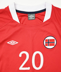 2010-11 NORWAY #20 SHIRT L