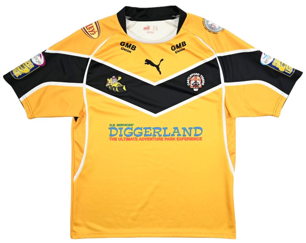 CASTLEFORD TIGERS RUGBY SHIRT S