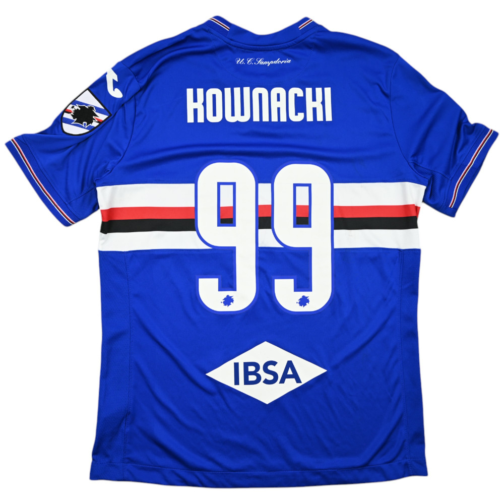 2018-19 SAMPDORIA *KOWNACKI* KOSZULKA MECZOWA L