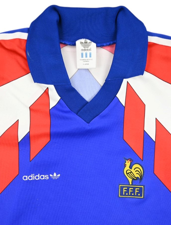 1990-92 FRANCE SHIRT XL