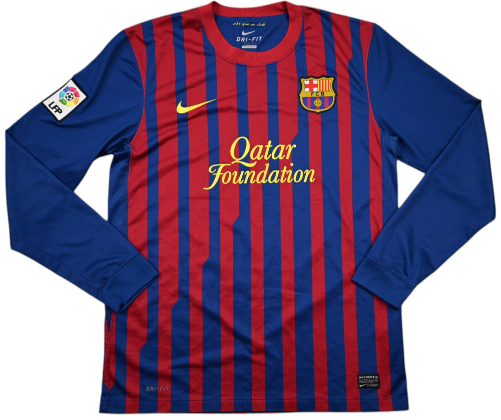 2011-12 BARCELONA LONGSLEEVE KOSZULKA M