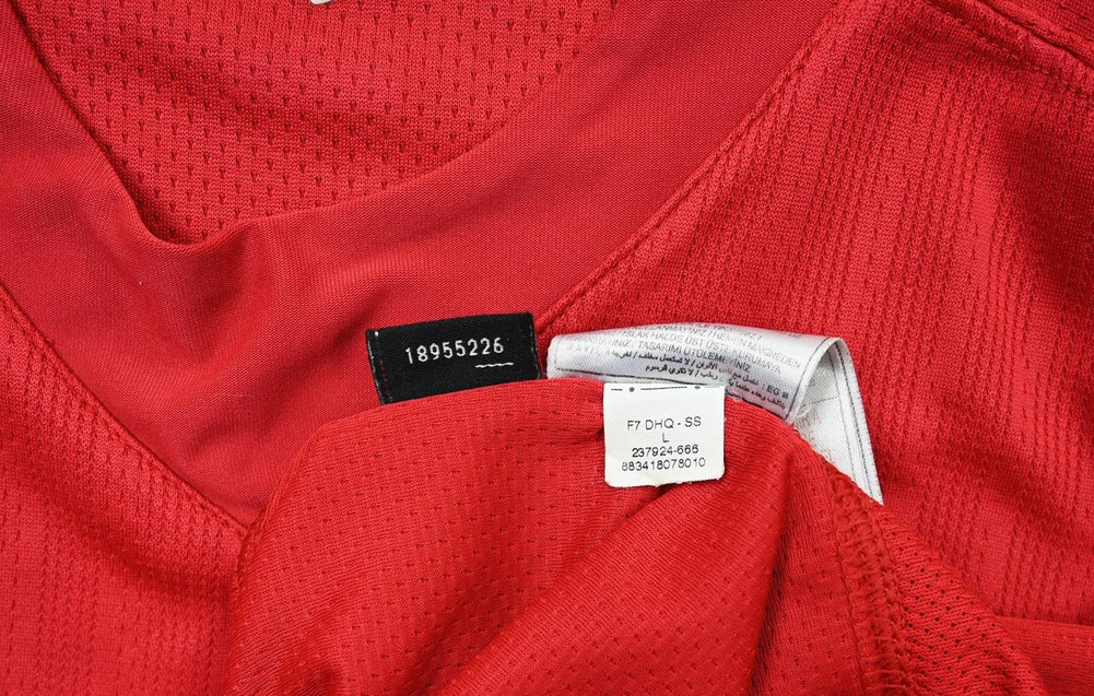 2007-09 MANCHESTER UNITED *RONALDO* SHIRT L