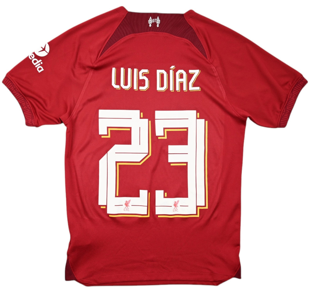 2022-23 LIVERPOOL *LUIS DIAZ* SHIRT XS