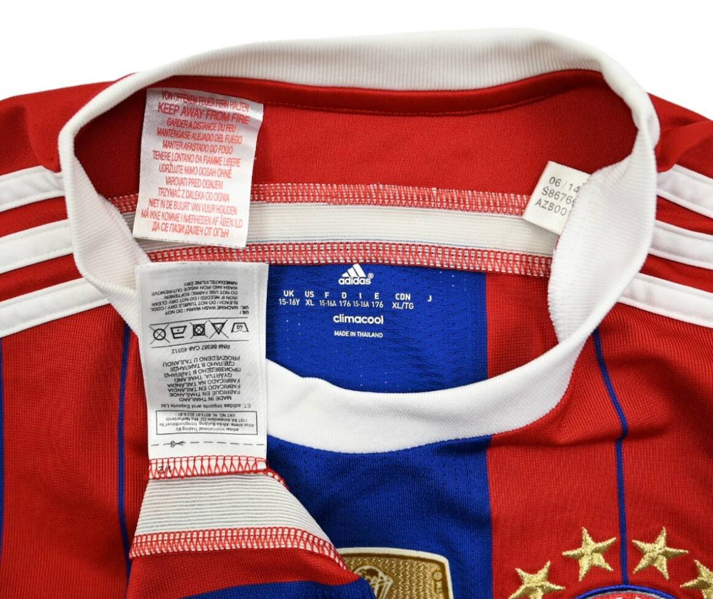 2014-15 BAYERN MUNCHEN KOSZULKA XL. BOYS