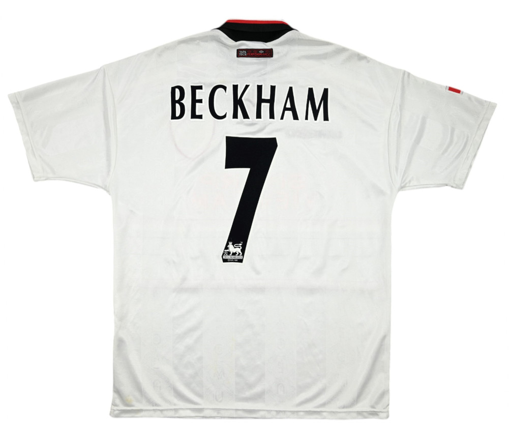 1997-99 MANCHESTER UNITED *BECKHAM* KOSZULKA L