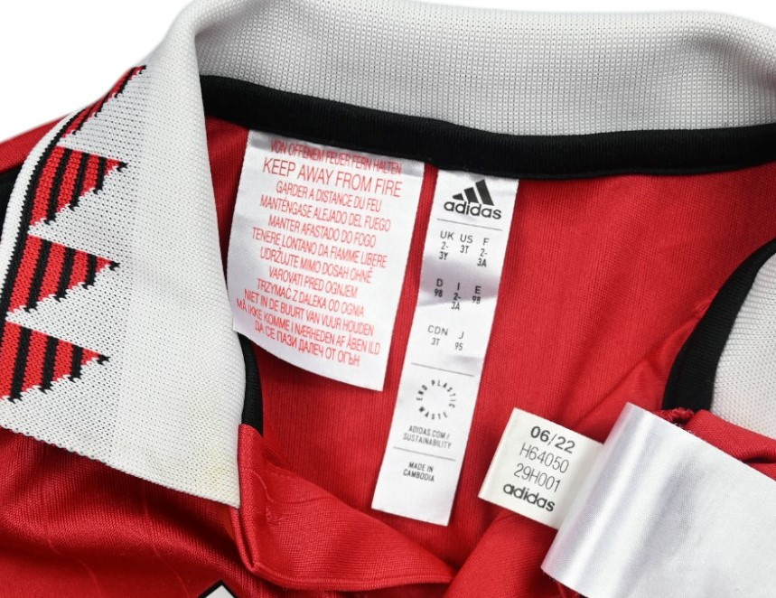 2022-23 MANCHESTER UNITED SHIRT 2-3 YEAR