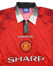 1996-98 MANCHESTER UNITED *CANTONA* SHIRT M