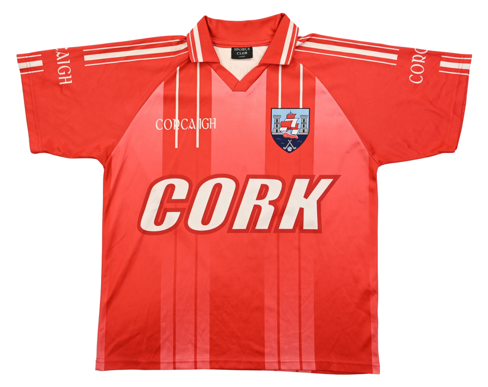 CORK GAA GAELIC SHIRT L