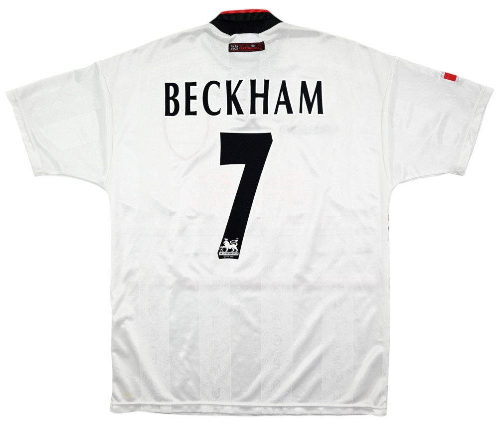 1997-99 MANCHESTER UNITED *BECKHAM* SHIRT L