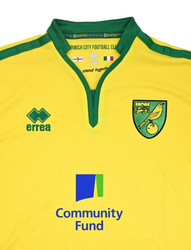 2016-17 NORWICH CITY SHIRT XXL