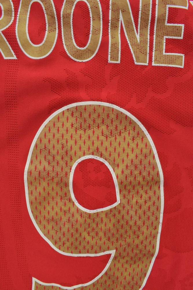 2006-08 ENGLAND *ROONEY* SHIRT S