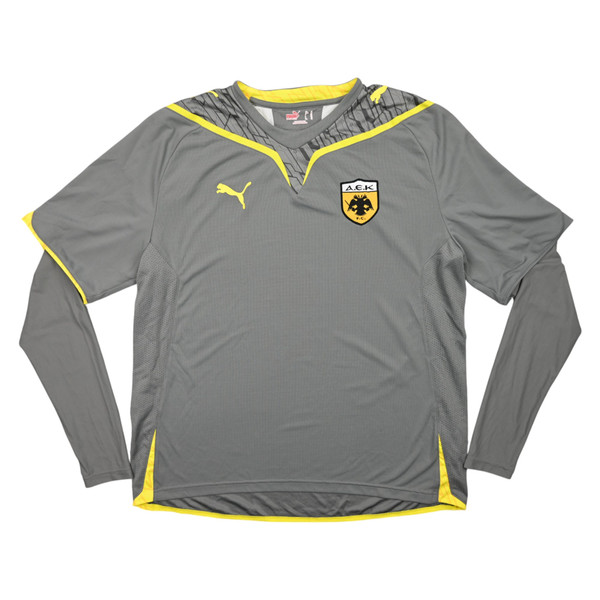2009-10 AEK ATHENS LONGSLEEVE SHIRT XL