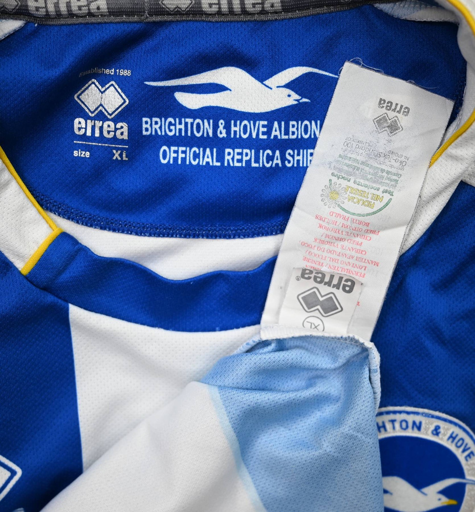 2013-14 BRIGHTON & HOVE ALBION *JACKSON* SHIRT XL