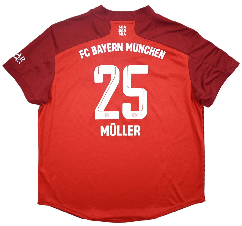 2021-22 BAYERN MUNCHEN *MULLER* KOSZULKA WOMENS XL