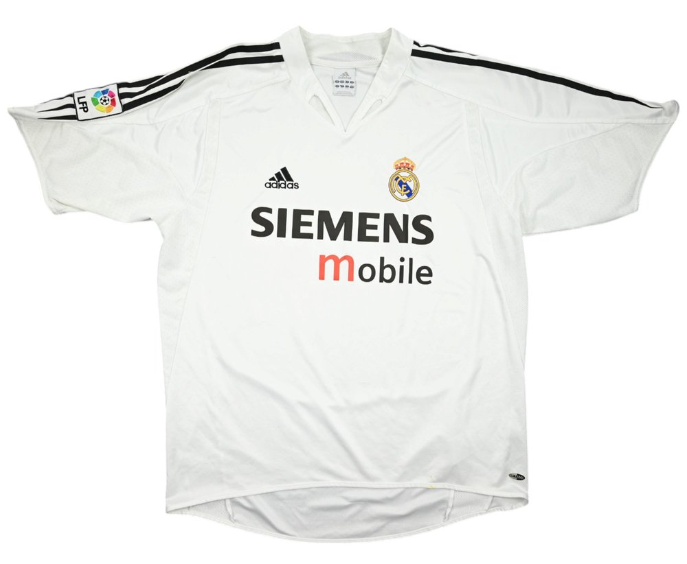 2004-05 REAL MADRID SHIRT L