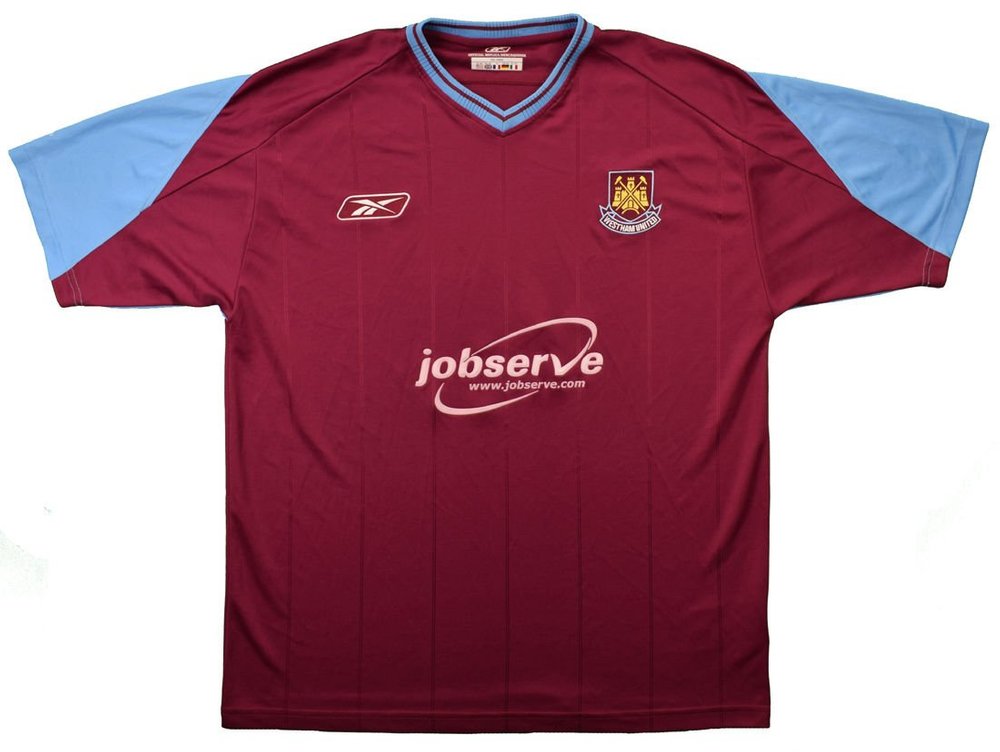 2003-05 WEST HAM UNITED SHIRT XS