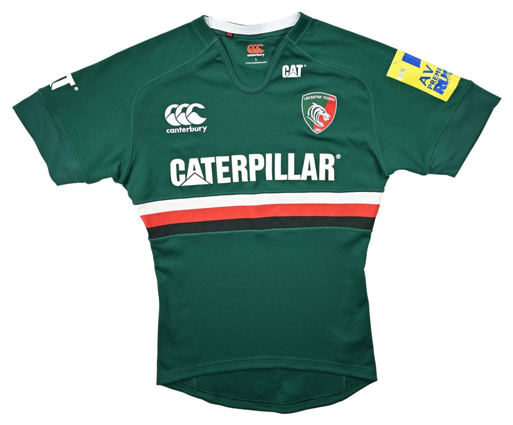 LEICESTER TIGERS RUGBY SHIRT L