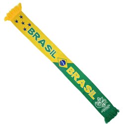 BRAZIL FIFA WORLD CUP GERMANY 2006 SCARF