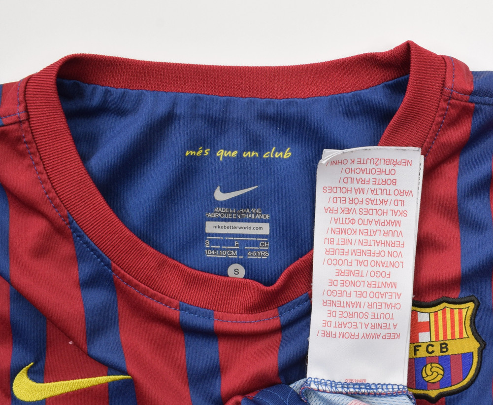 2011-12 FC BARCELONA SHIRT S. BOYS