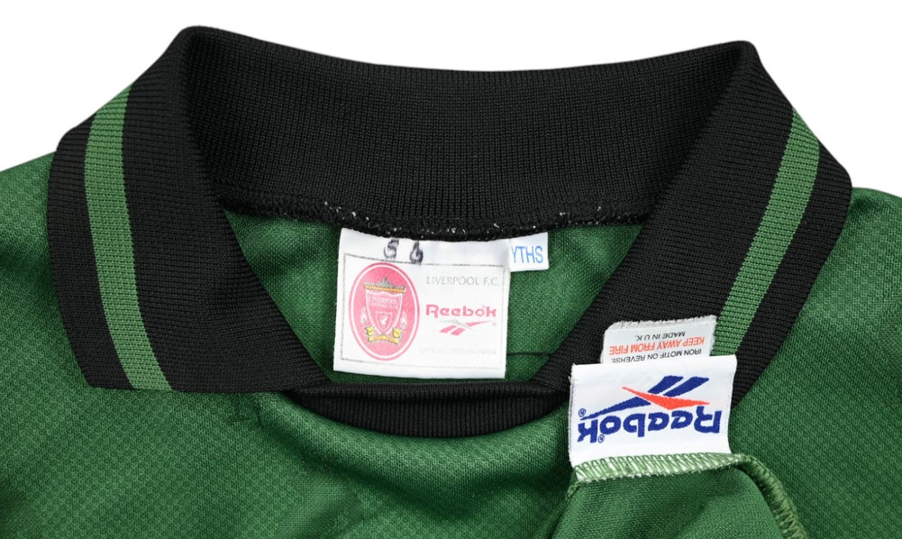 1996-97 LIVERPOOL *JAMES* GK LONGSLEEVE KOSZULKA XS