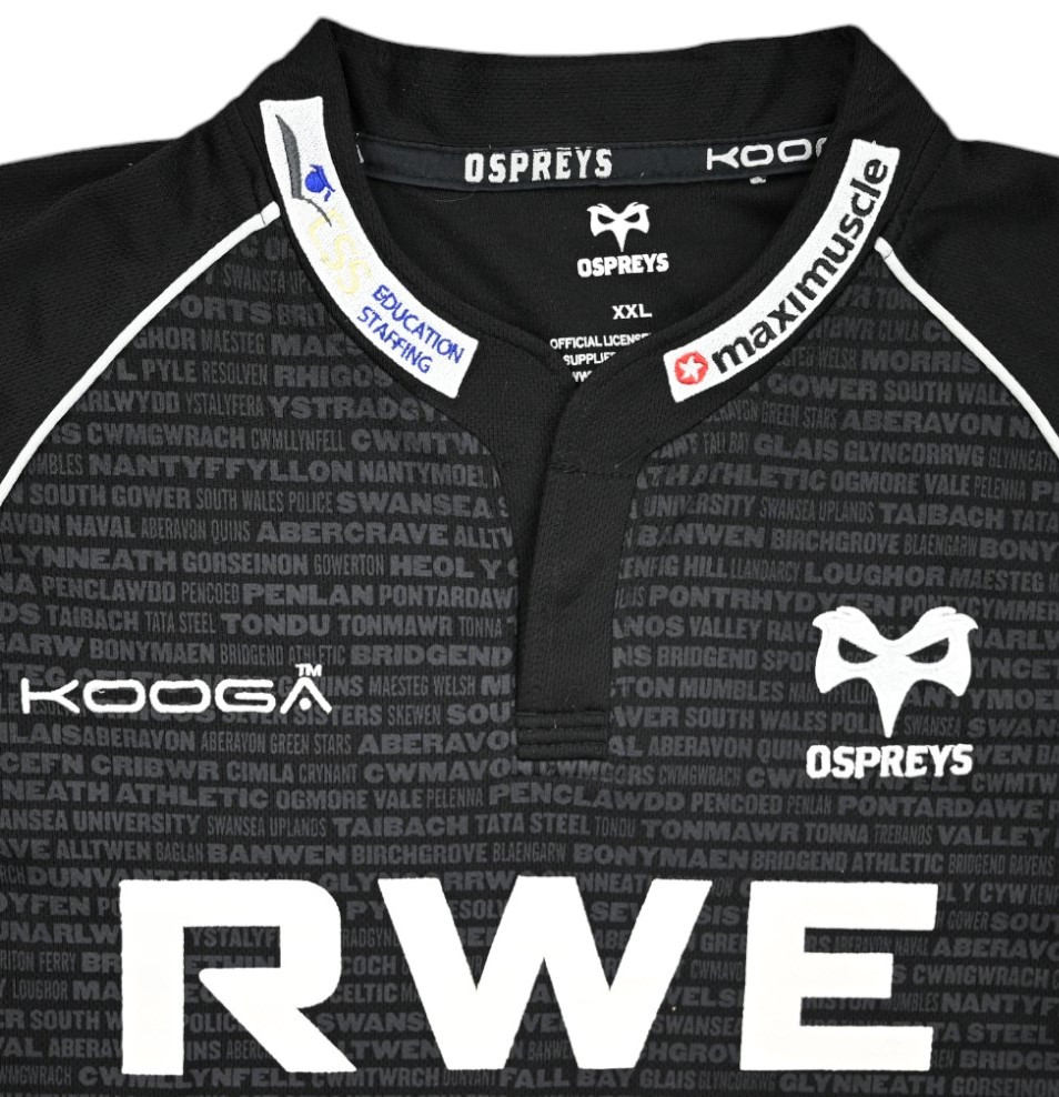 OSPREYS RUGBY KOSZULKA XXL