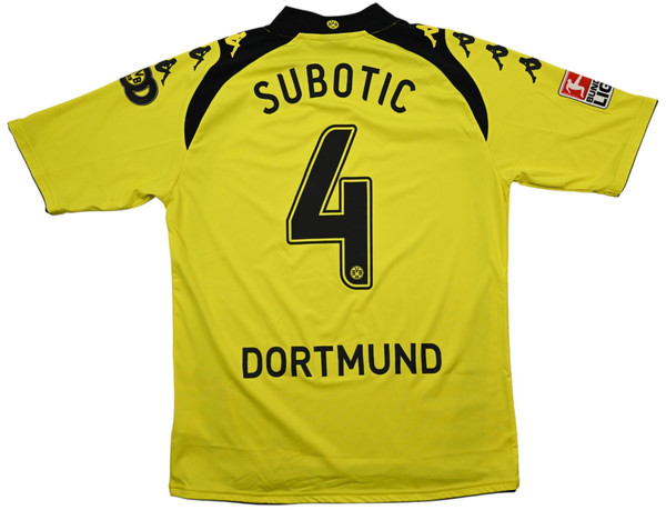 2009-10 BORUSSIA DORTMUND *SUBOTIC* SHIRT XL