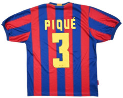 2009-10 FC BARCELONA *PIQUE* SHIRT M