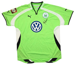 2000-02 VFL WOLFSBURG *AKPOBORIE* SHIRT XXL
