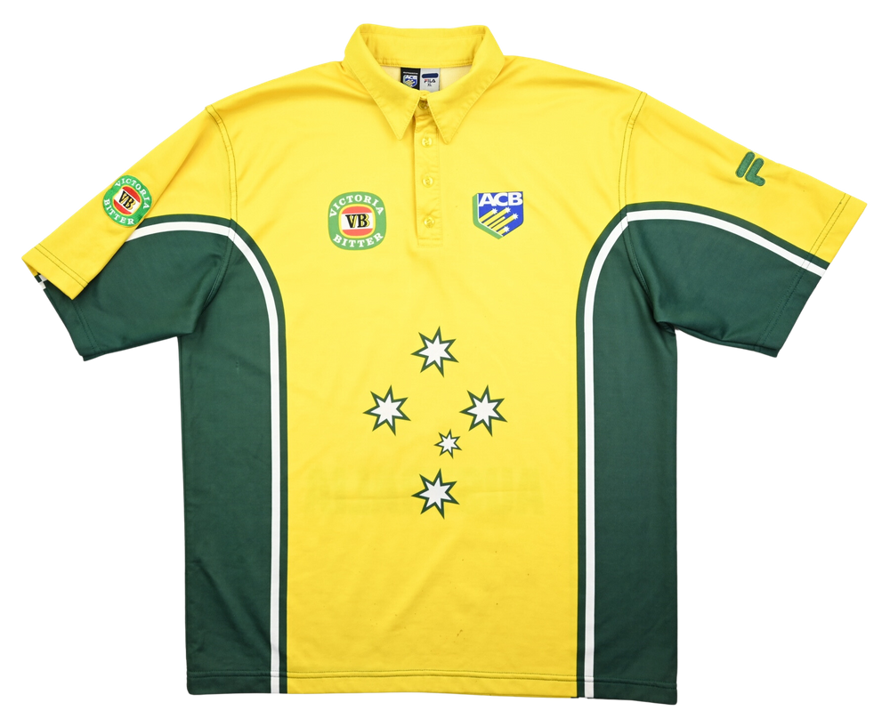 AUSTRALIA CRICKET FILA SHIRT XL