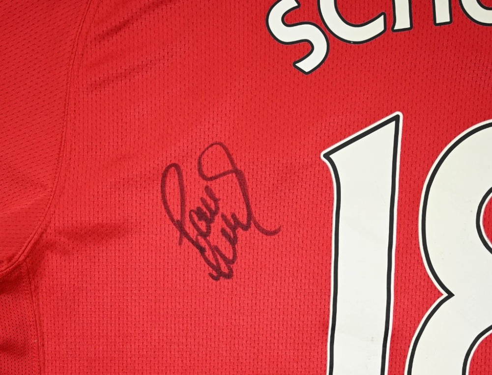 2007-09 MANCHESTER UNITED *SCHOLES* LONGSLEEVE KOSZULKA XL