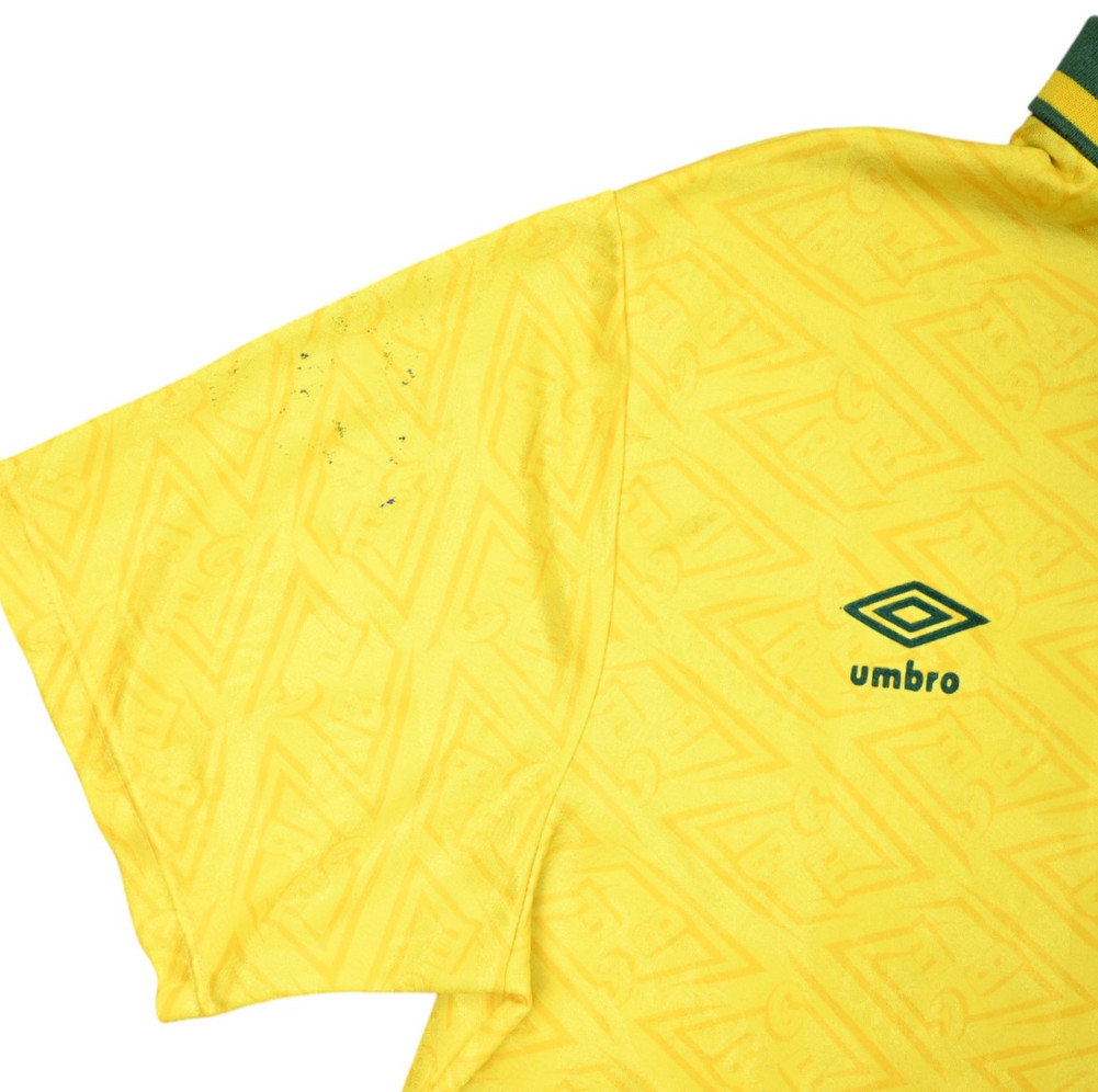 1991-93 BRAZIL SHIRT L